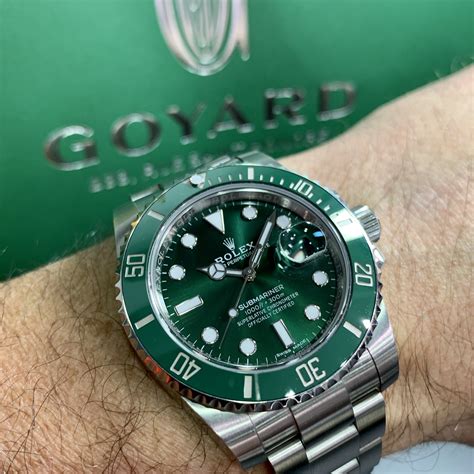 rolex submariner green buy|rolex green bezel submariner.